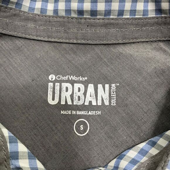 CHEF WORKS Urban Collection Gingham Dress Shirt - Picture 4 of 4